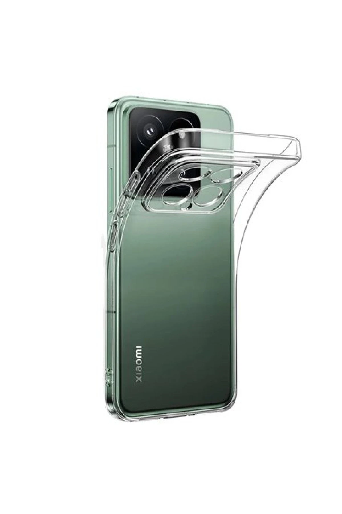 Newface Xiaomi Mi 14T Pro Kılıf Lüx Şeffaf Silikon