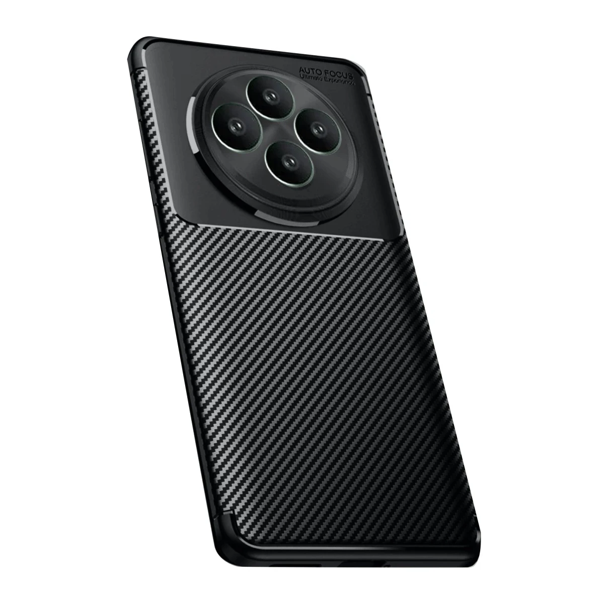Newface Oppo Reno 11 FS Kılıf Auto Focus Karbon Kapak - Siyah — görsel 2