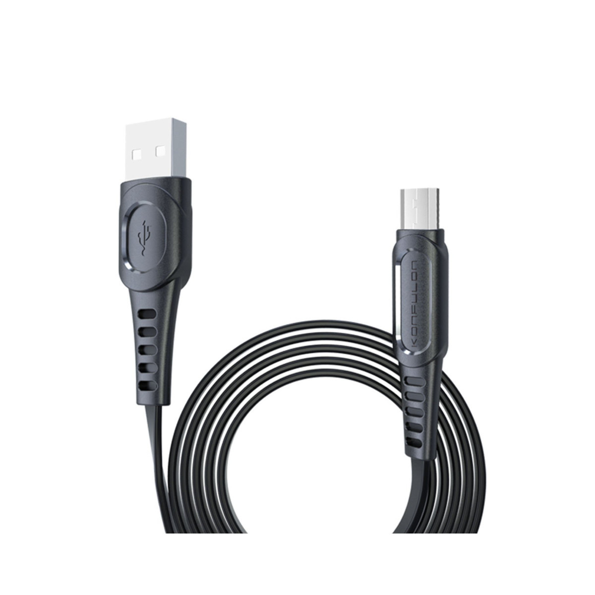 Konfulon DC01 Süper Hızlı Micro USB Kablo 1M 2.4A - Siyah — görsel 5