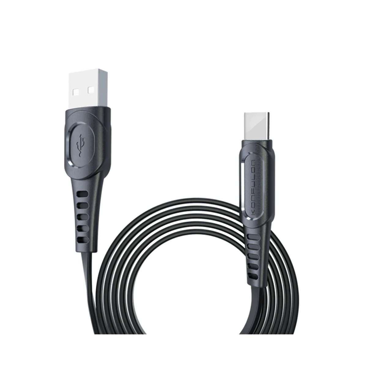 Konfulon DC03 Süper Hızlı Type-C Kablo 1M 2.4A - Siyah — görsel 4