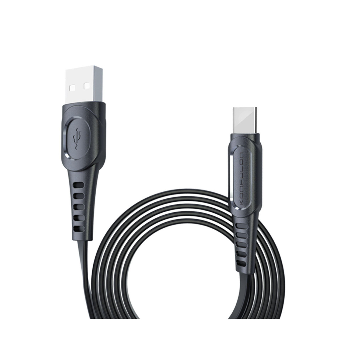 Konfulon DC03 Süper Hızlı Type-C Kablo 1M 2.4A - Siyah — görsel 7