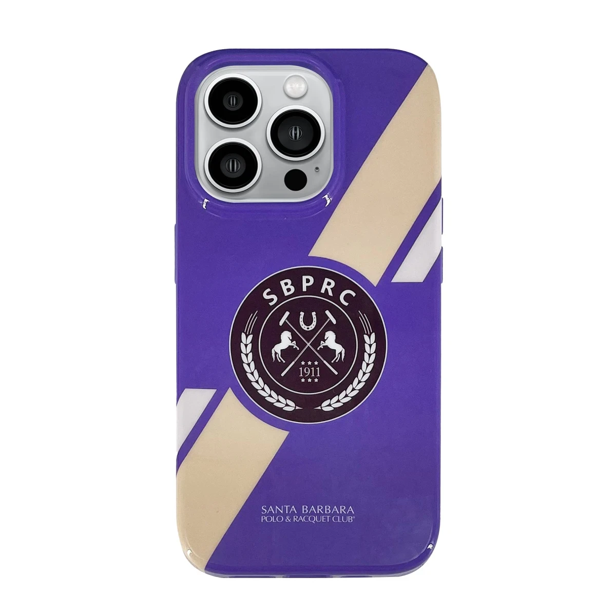 Santa Barbara Polo Racquet Club Apple iPhone 14 Pro Alden Kapak - Mor