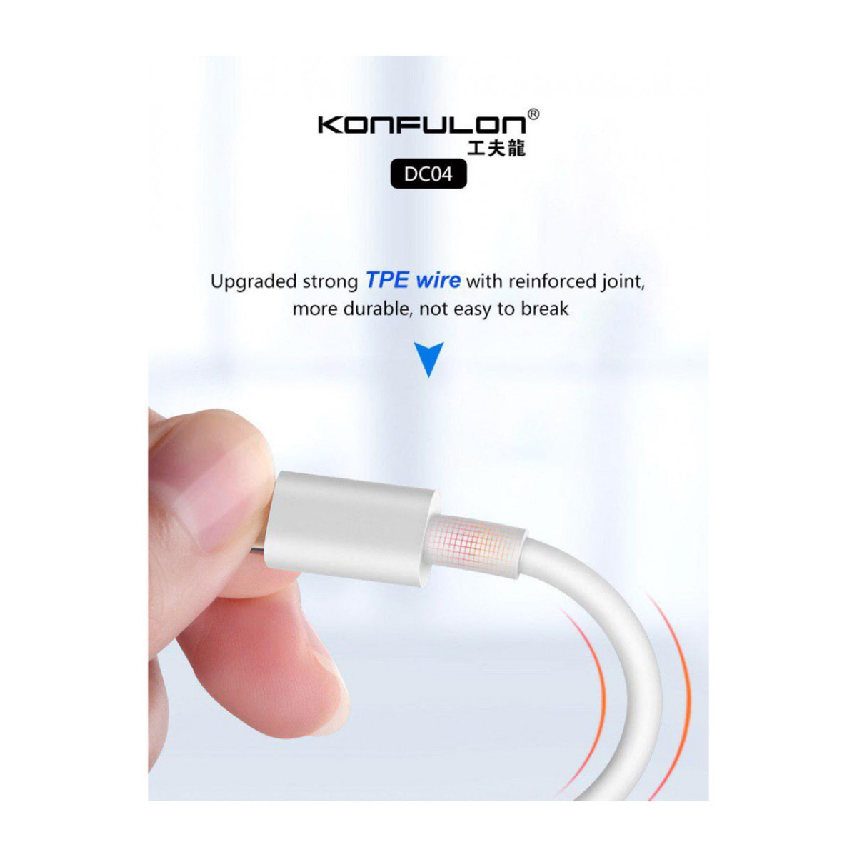 Konfulon DC04 Süper Hızlı Micro USB Kablo 1M 2A — görsel 9