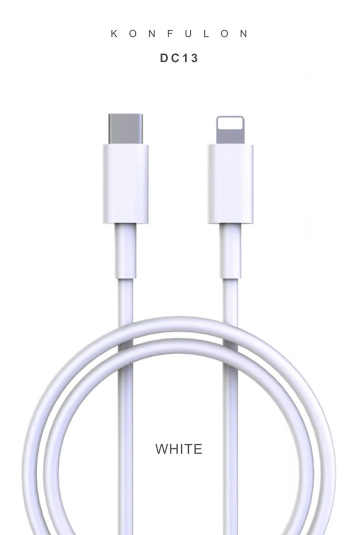 Konfulon DC13 1M 20W Type-C to Lightning Kablo iphone Uyumlu