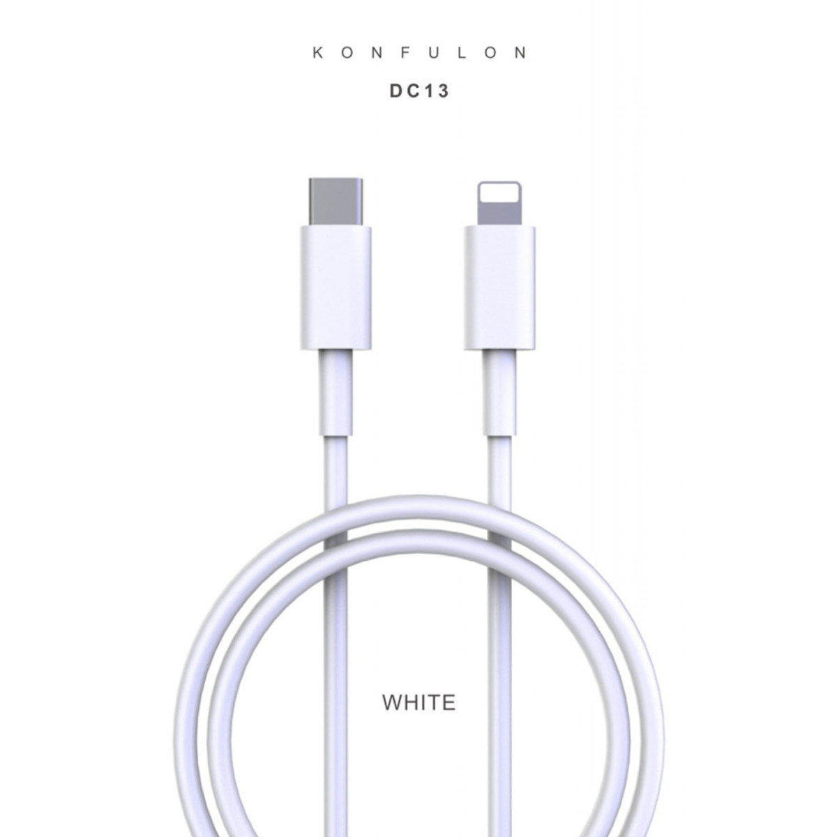 Konfulon DC13 1M 20W Type-C to Lightning Kablo iphone Uyumlu — görsel 7