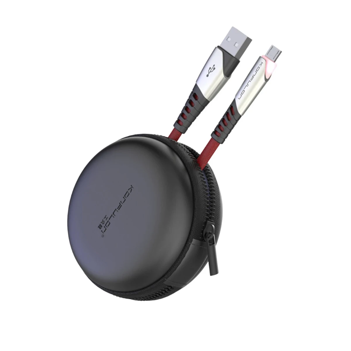 Konfulon DC16 Micro USB Kablo 1M 2.4A - Siyah — görsel 5