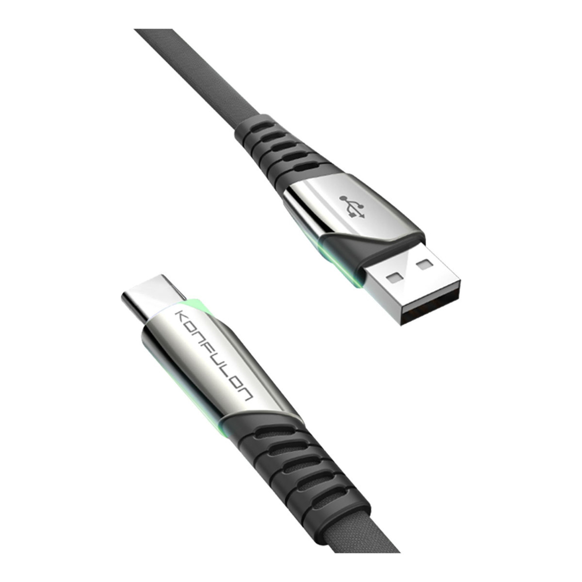 Konfulon DC18 Type-C Kablo 1M 5A - Siyah — görsel 7