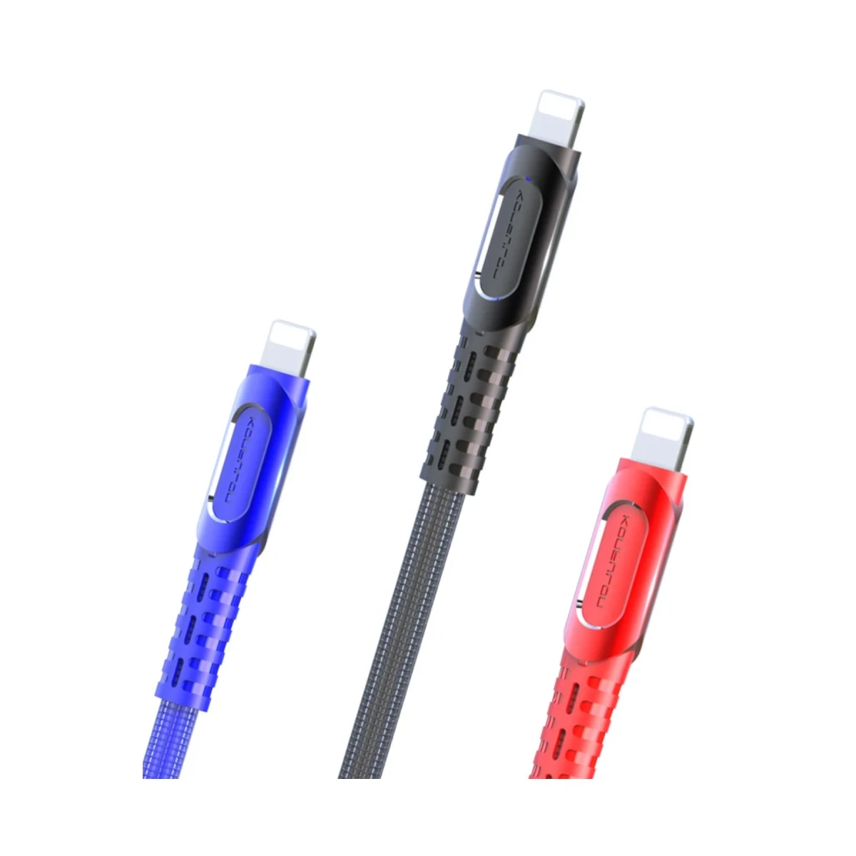 Konfulon DC29 Lightning Kablo iphone Uyumlu 1M 2.4A - Siyah — görsel 5