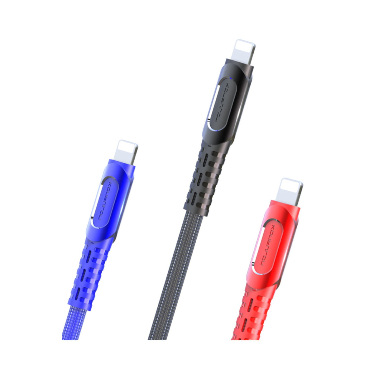 Konfulon DC29 Lightning Kablo iphone Uyumlu 1M 2.4A - Siyah — görsel 9