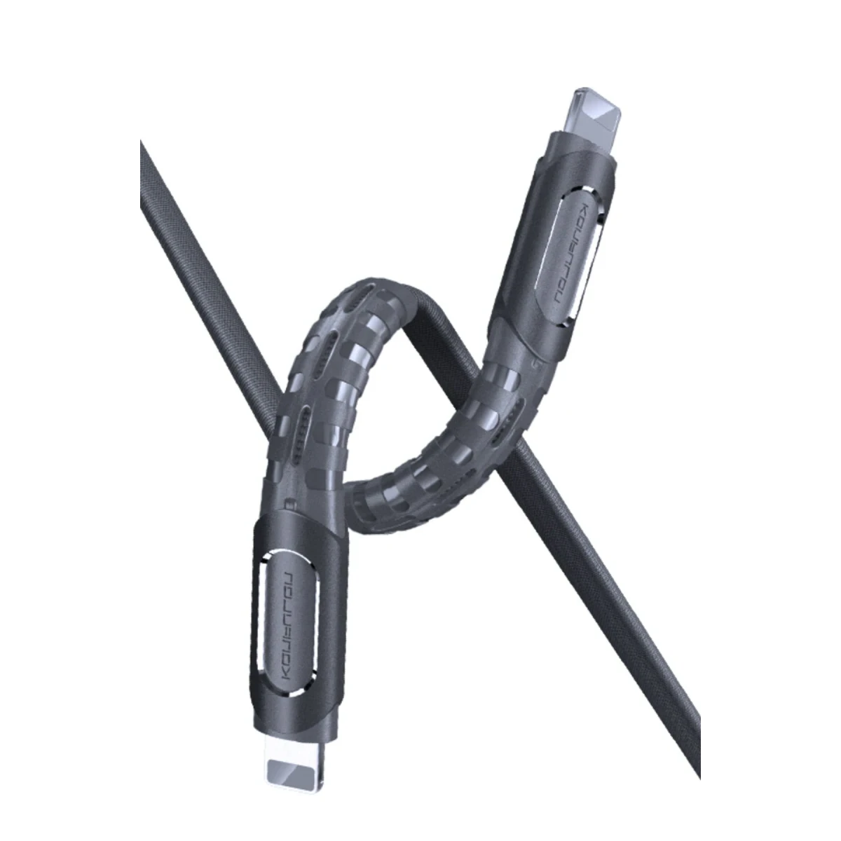 Konfulon DC29 Lightning Kablo iphone Uyumlu 1M 2.4A - Siyah — görsel 7
