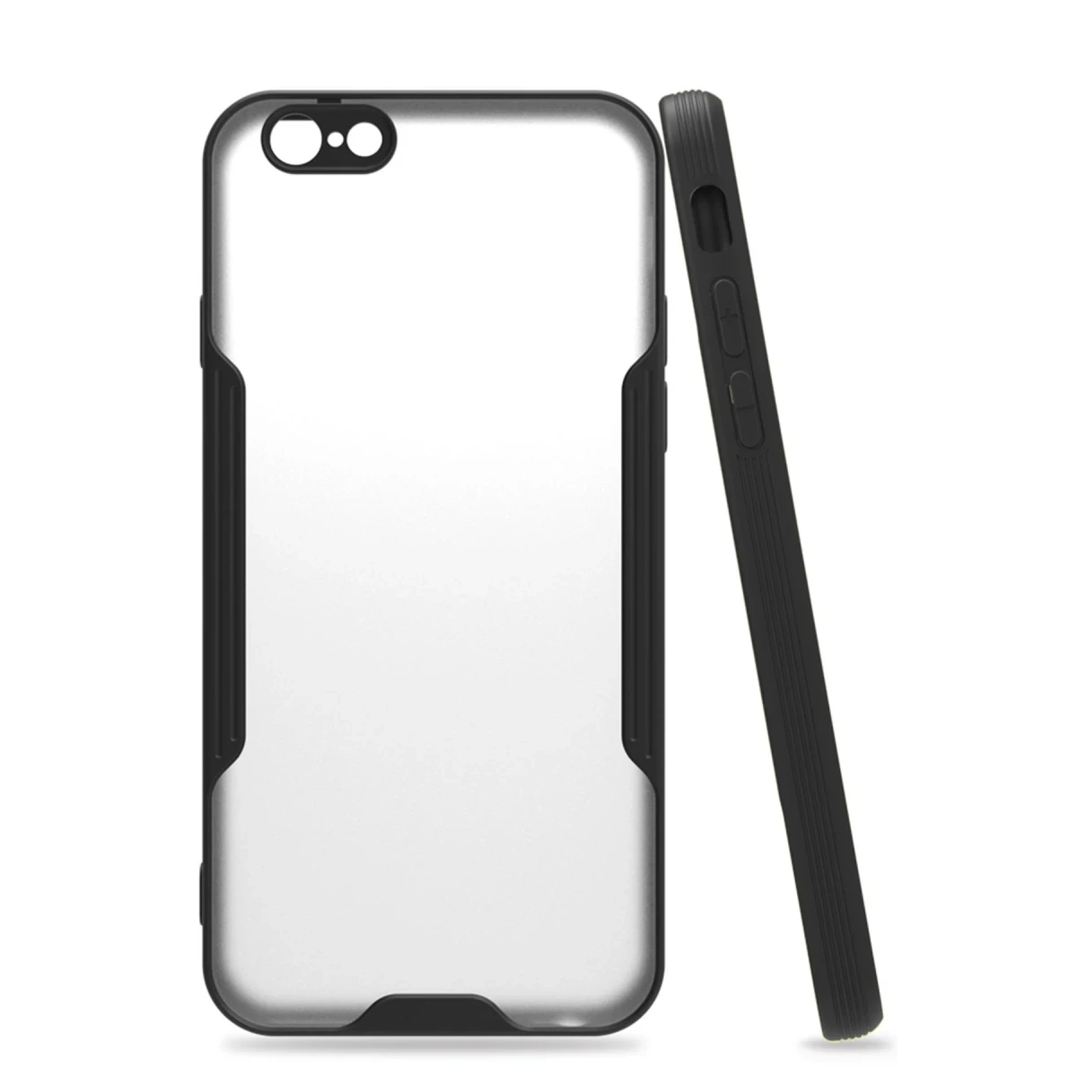 Newface Apple iPhone 6 Kılıf Platin Silikon - Siyah — görsel 2