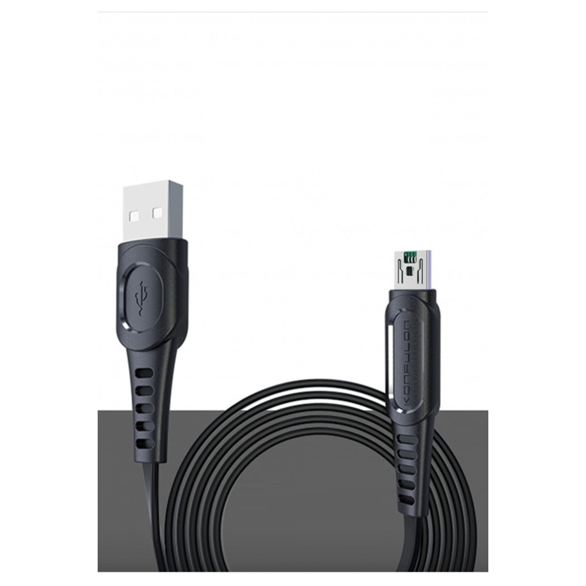 Konfulon DC24 Micro USB Kablo 1.2M 4A - Siyah — görsel 5