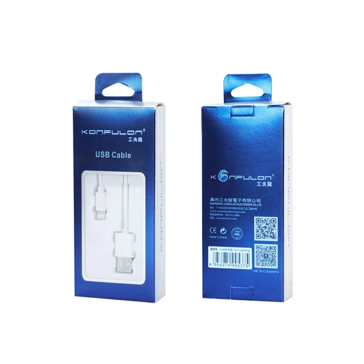 Konfulon S05 Lightning Kablo iphone Uyumlu 1.5M 2.1A — görsel 6