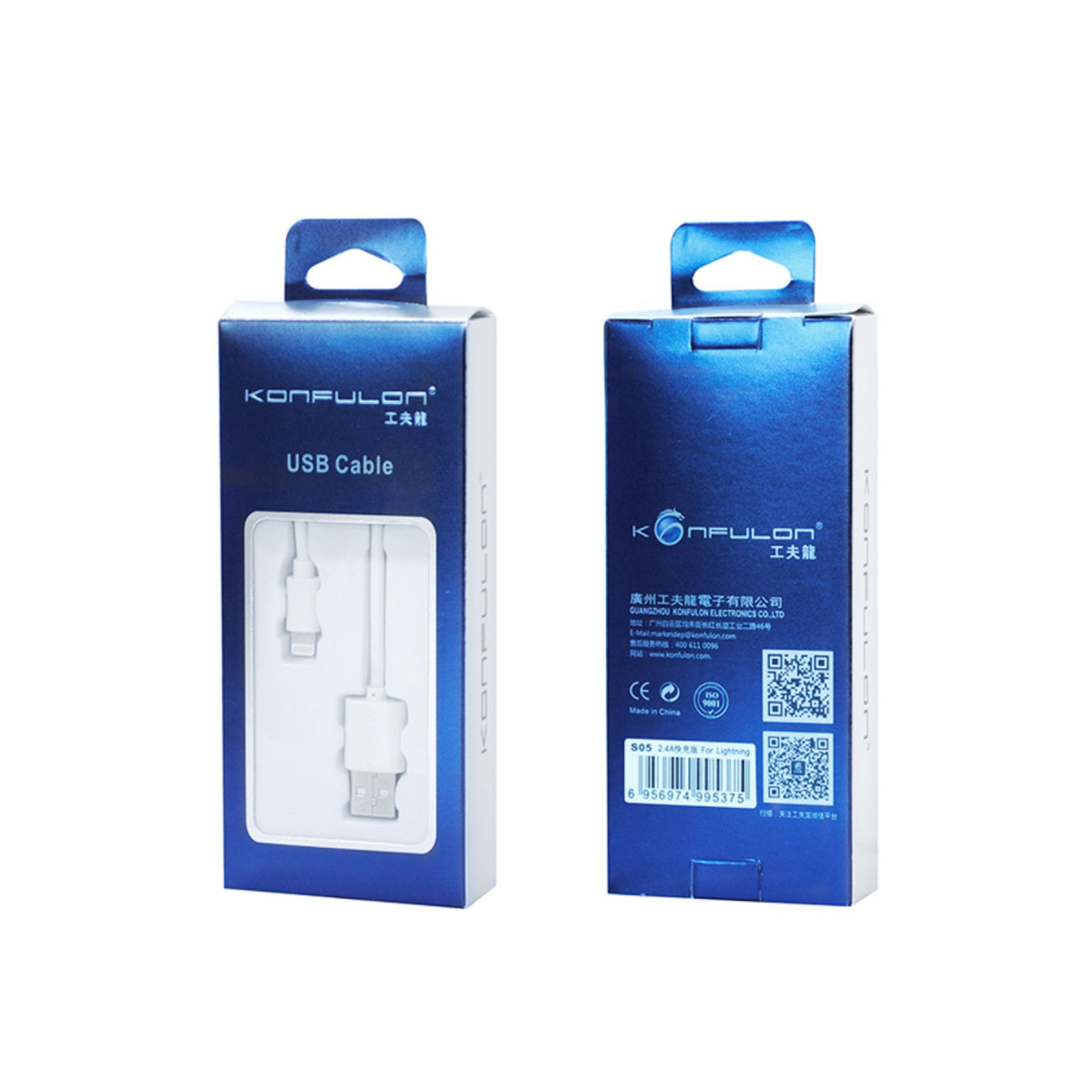Konfulon S05 Lightning Kablo iphone Uyumlu 1.5M 2.1A — görsel 9