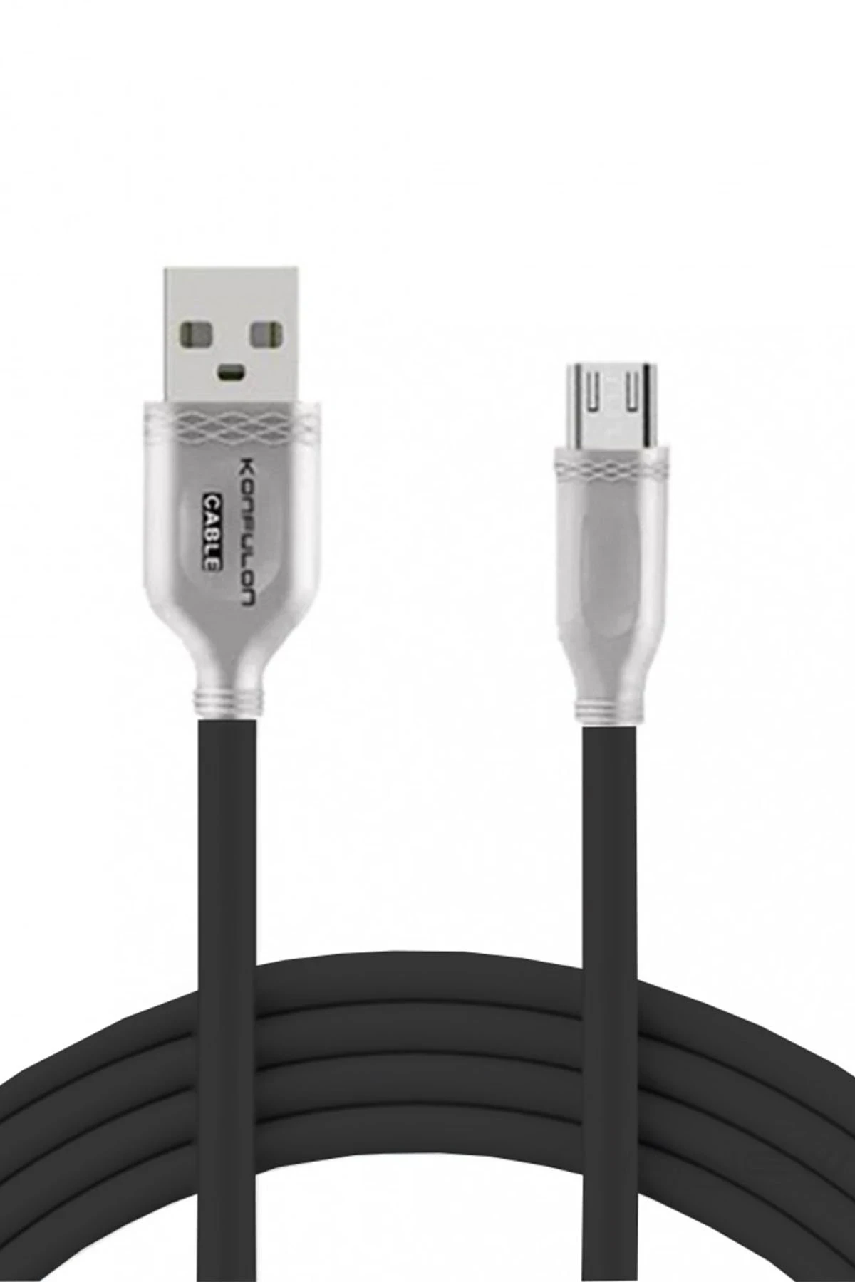 Konfulon S47 Micro USB Kablo 1M 3A - Siyah
