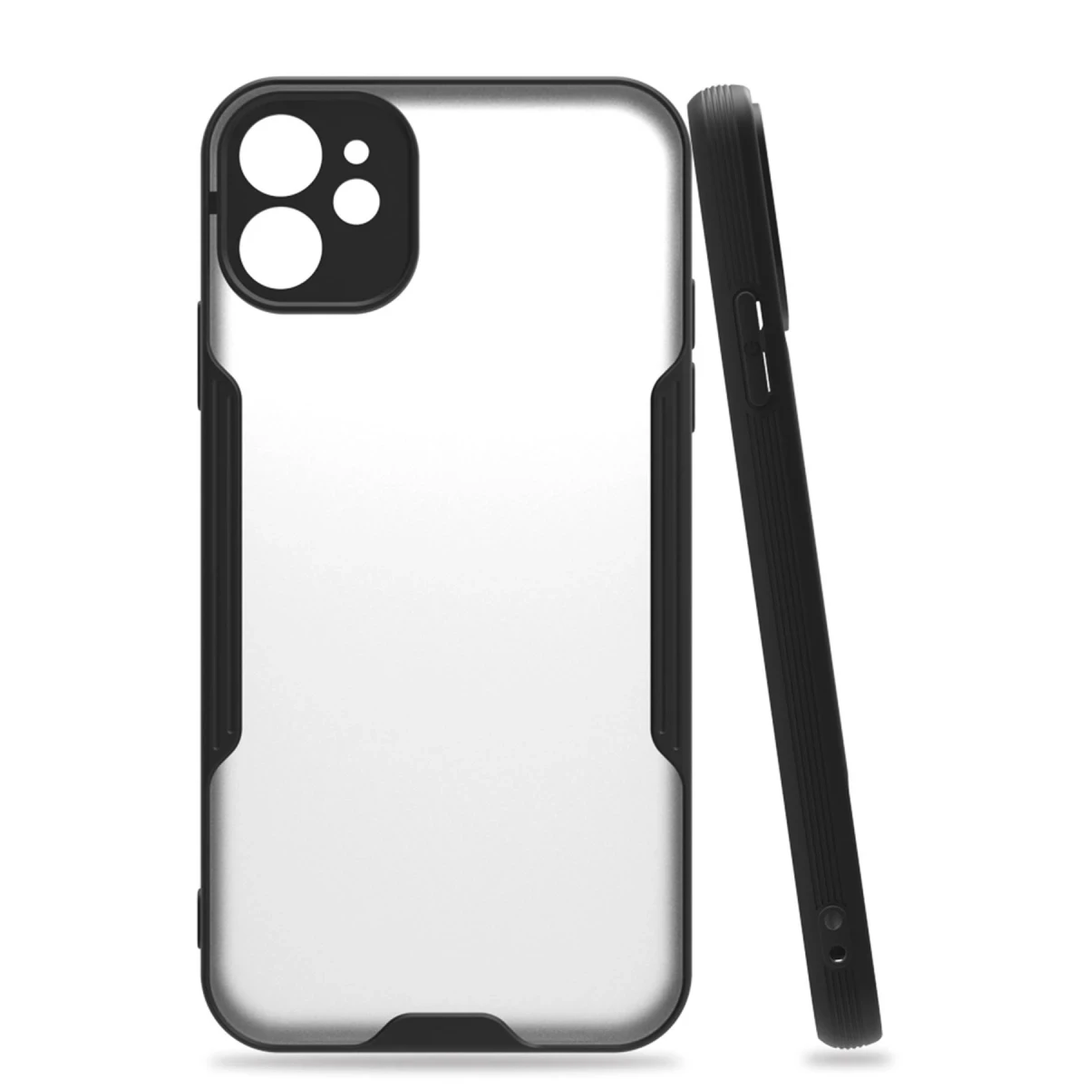 Newface Apple iPhone 11 Kılıf Platin Silikon - Siyah — görsel 2