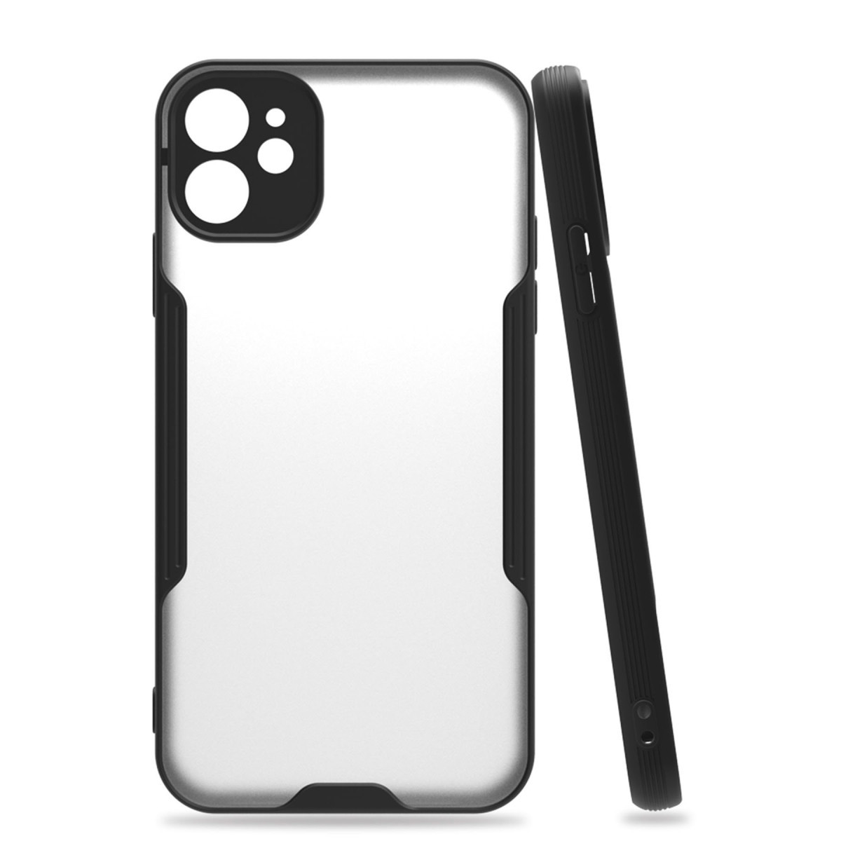Newface Apple iPhone 11 Kılıf Platin Silikon - Siyah — görsel 3
