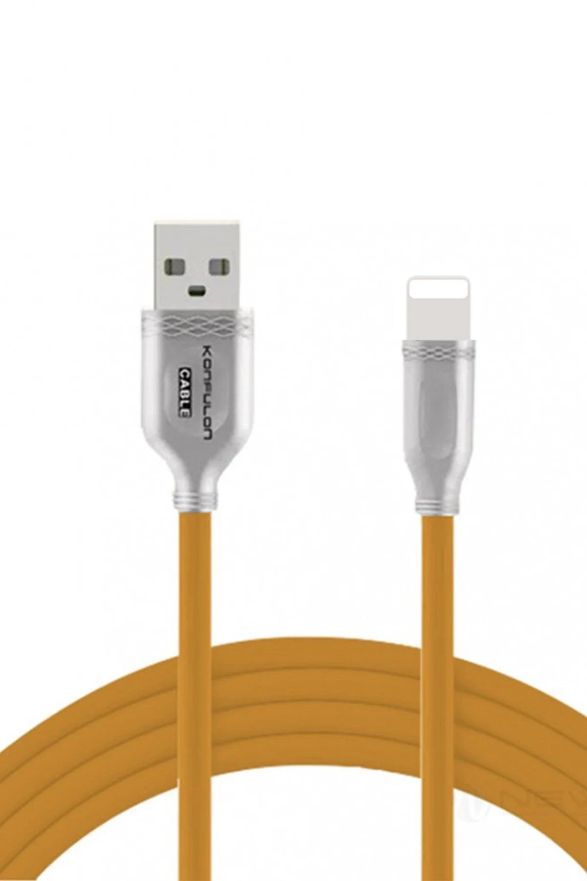 Konfulon S48 Lightning Kablo iphone Uyumlu 1M 3A - Sarı