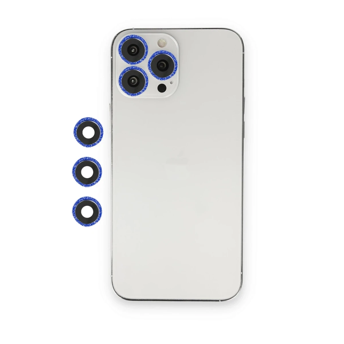 Newface Apple iPhone 12 Pro Max Shine Kamera Lens - Lacivert — görsel 2