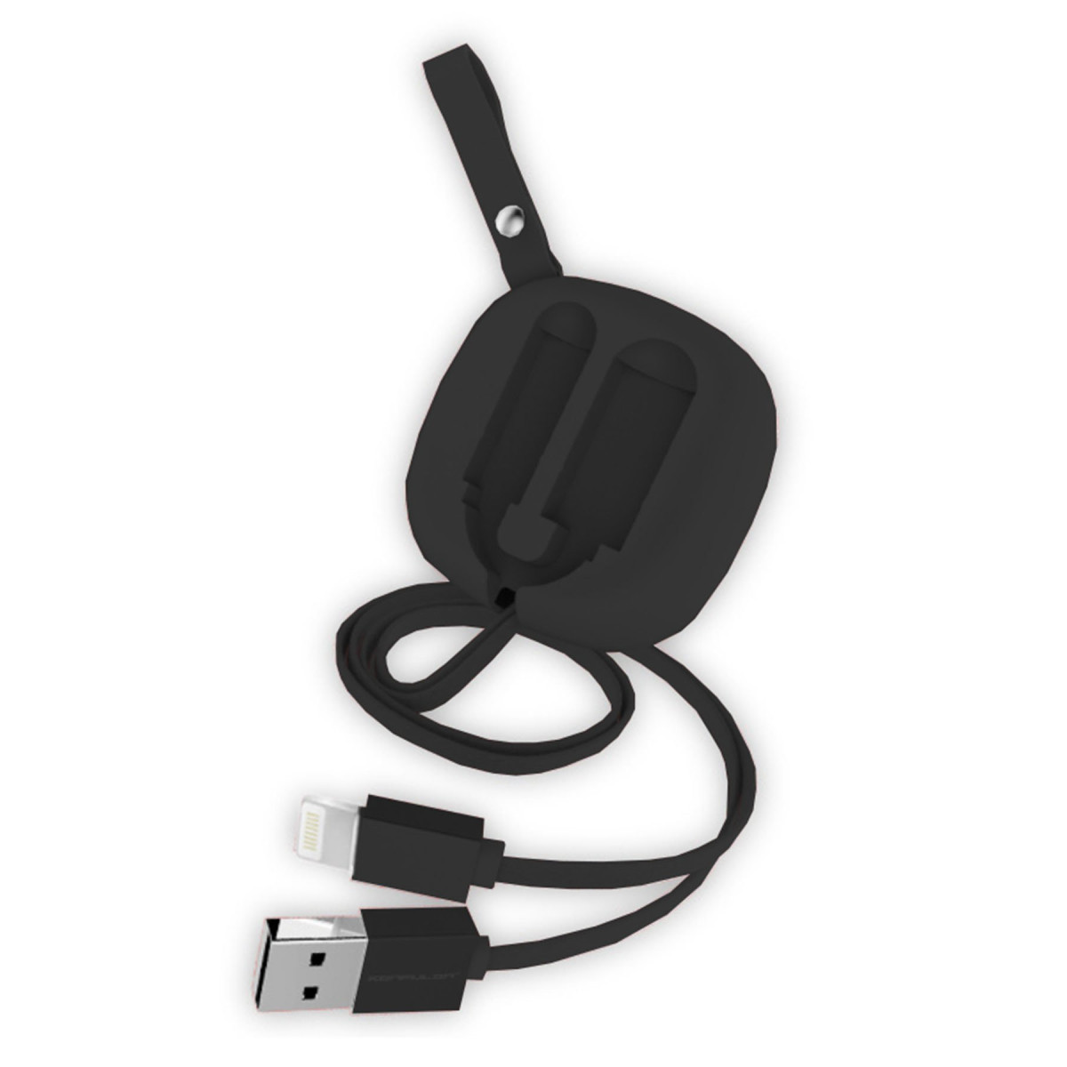 Konfulon S80 Lightning Kablo iphone Uyumlu 20cm-1M 2A - Siyah — görsel 3