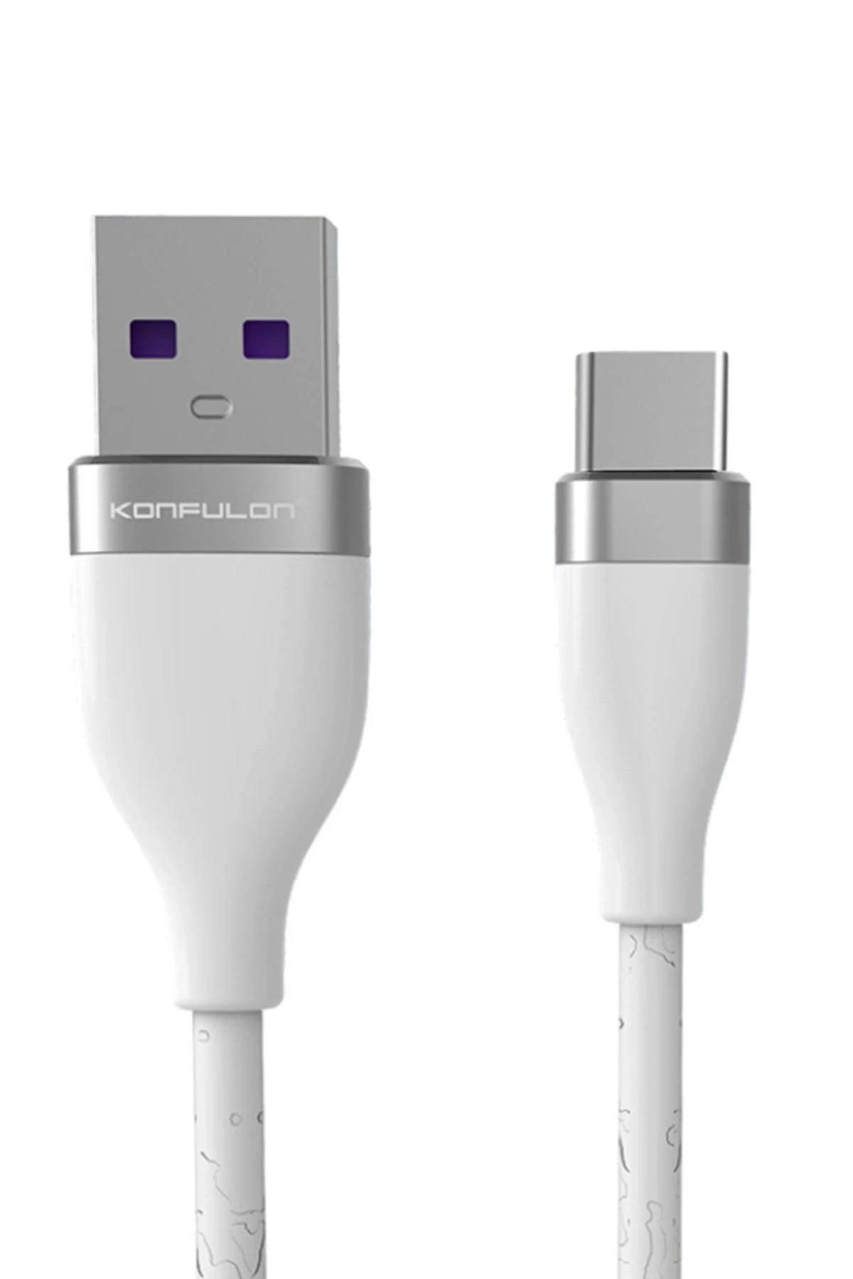 Konfulon S84 Seramik Uçlu Type-C 1M 3.1A - Beyaz