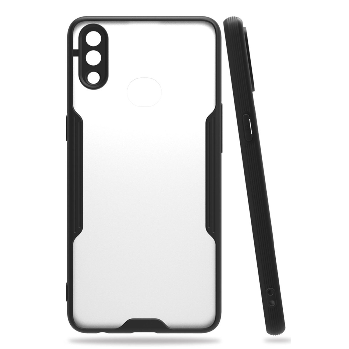 Newface Samsung Galaxy A10S Kılıf Platin Silikon - Siyah — görsel 3