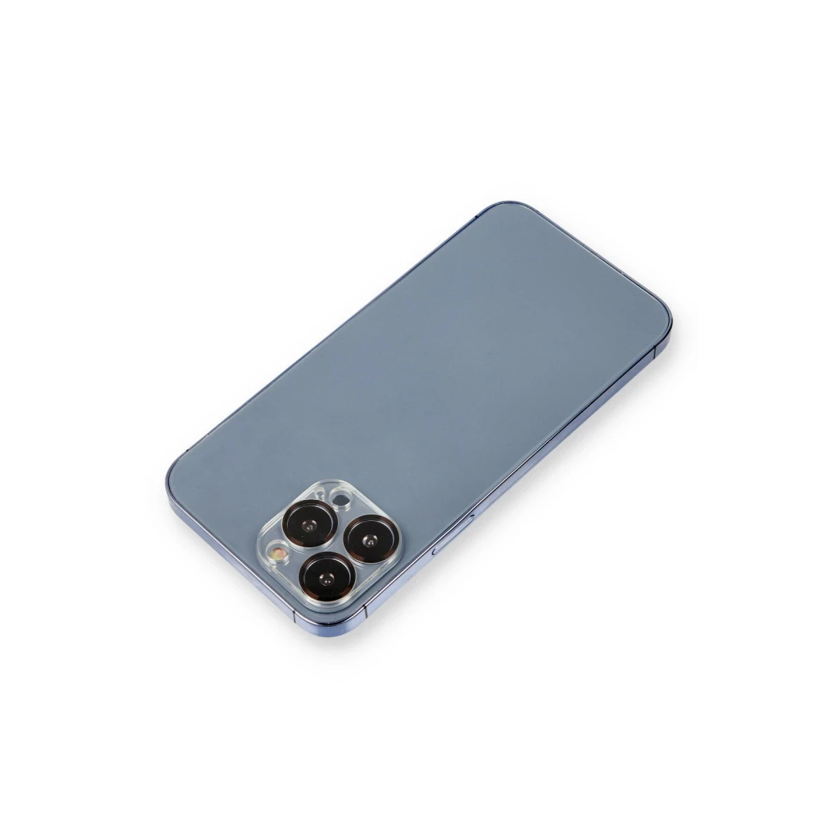 Newface Apple iPhone 12 Pro Max Metal Kamera Lens Koruma Cam - Siyah — görsel 2