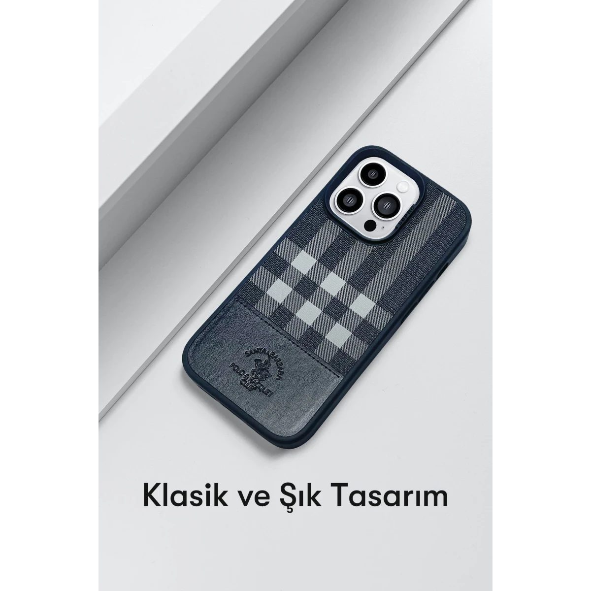 Santa Barbara Polo Racquet Club Apple iPhone 14 Pro Max Cyril Magsafe Kapak - Kırmızı