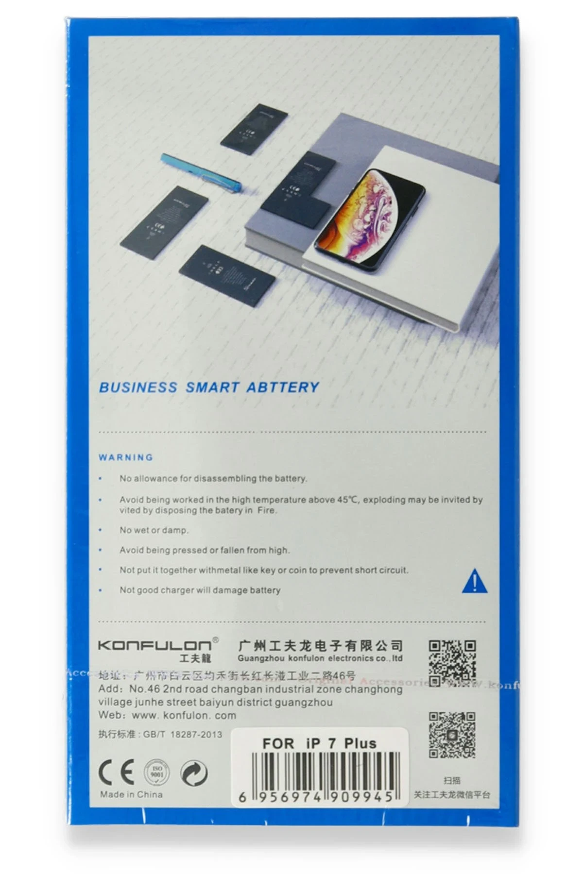 Konfulon iPhone 5S Uyumlu Batarya (1.560 mAh) — görsel 2