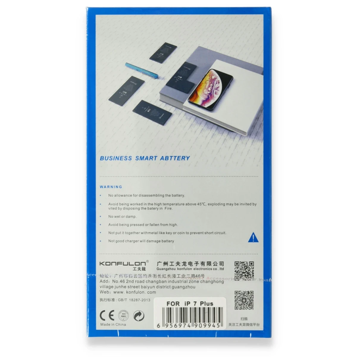 Konfulon iPhone 5S Uyumlu Batarya (1.560 mAh) — görsel 6