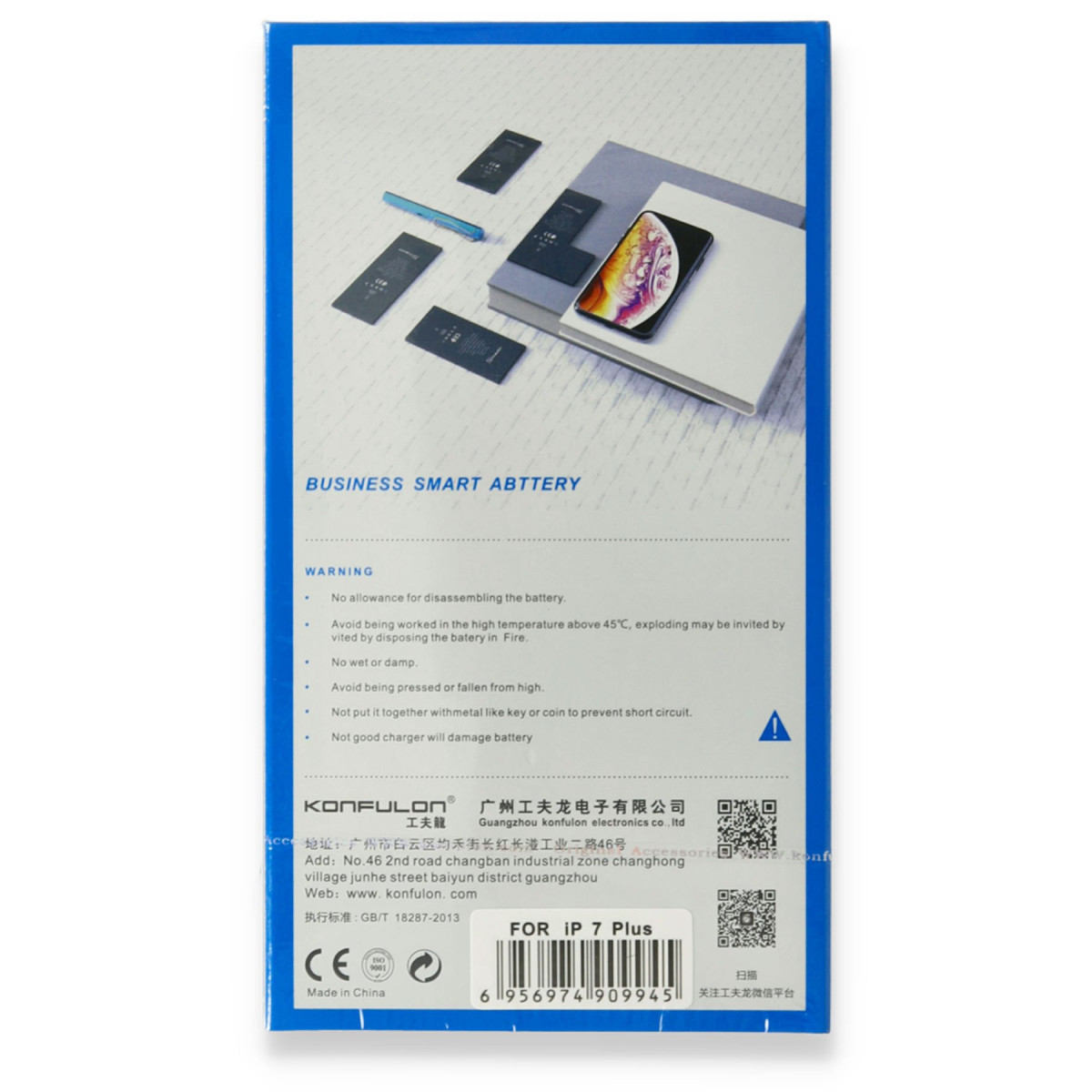 Konfulon iPhone 5S Uyumlu Batarya (1.560 mAh) — görsel 10