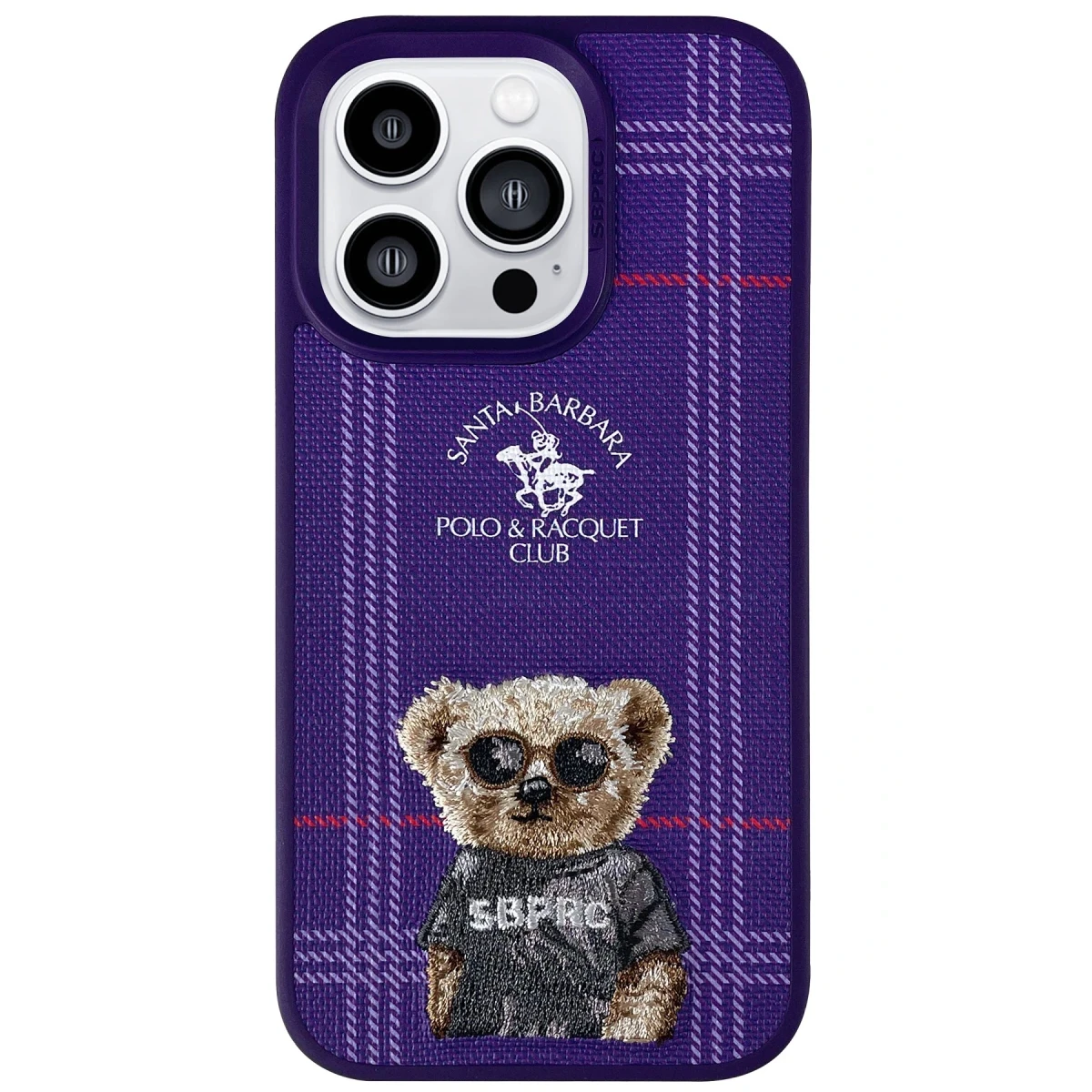 Santa Barbara Polo Racquet Club Apple iPhone 14 Pro Max Dustin Kapak - Mor