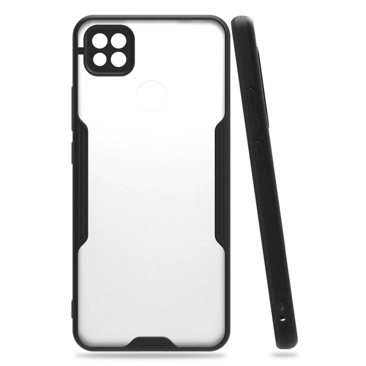 Newface Xiaomi Redmi 9C Kılıf Platin Silikon - Siyah — görsel 2