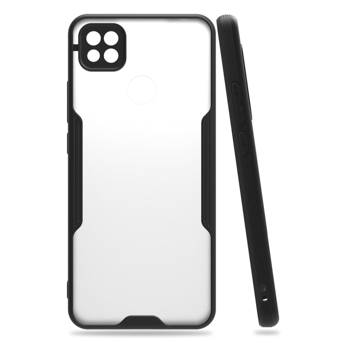 Newface Xiaomi Redmi 9C Kılıf Platin Silikon - Siyah — görsel 3