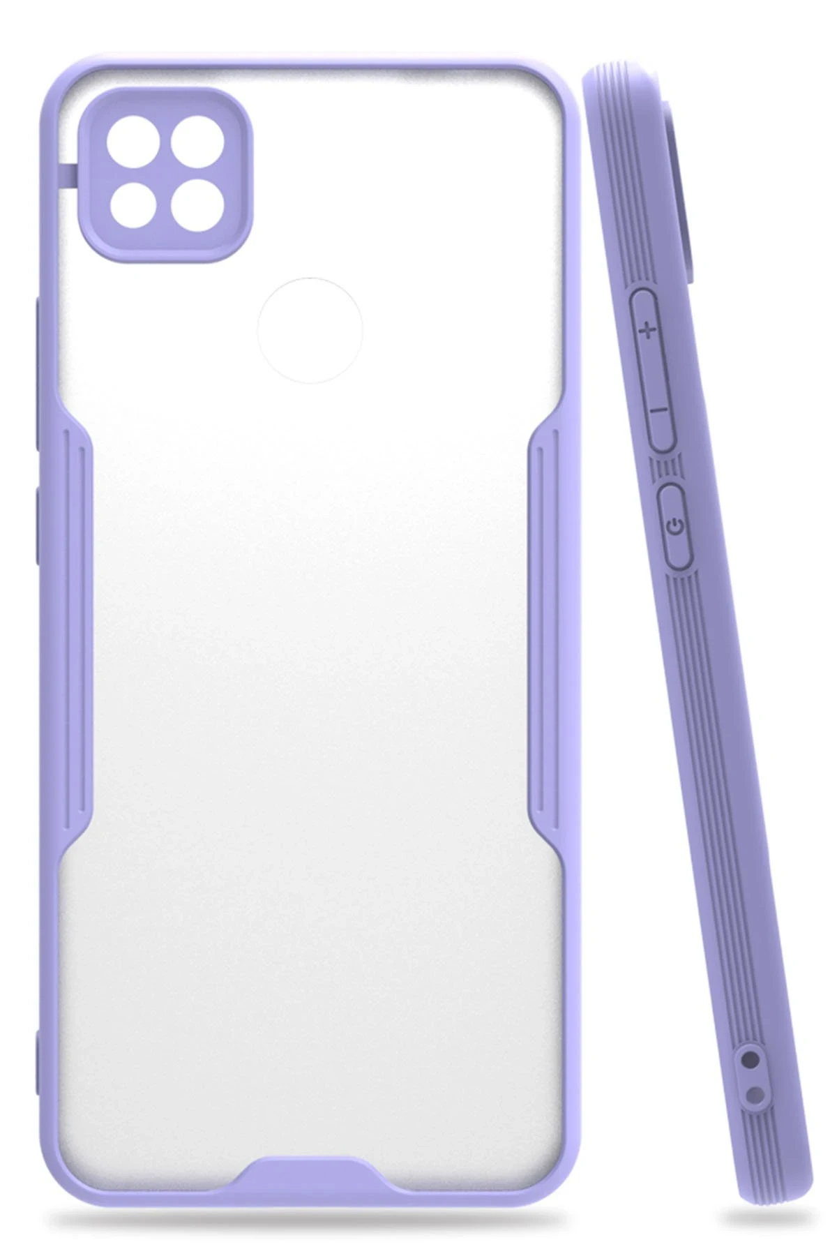 Newface Xiaomi Redmi 9C Kılıf Platin Silikon - Lila