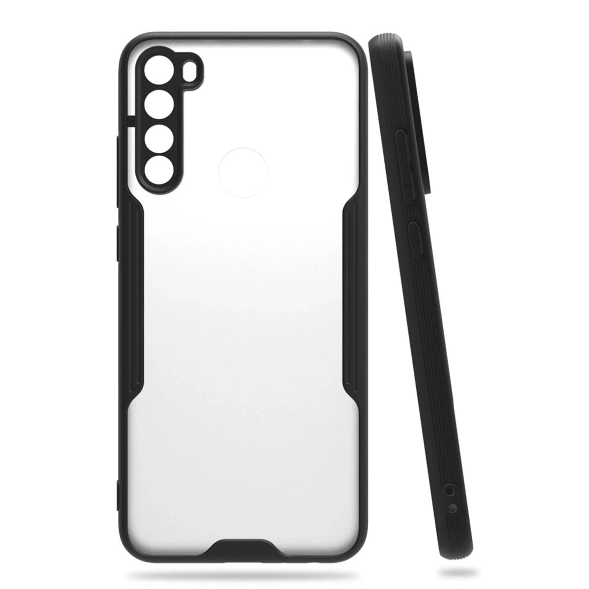 Newface Xiaomi Redmi Note 8 Kılıf Platin Silikon - Siyah — görsel 2