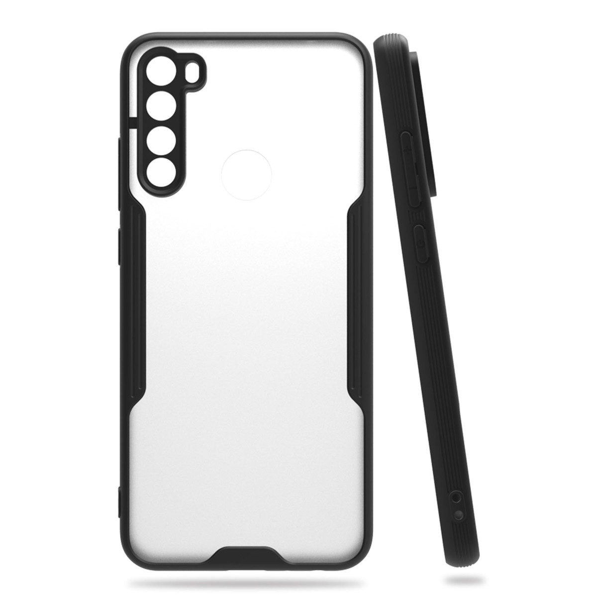 Newface Xiaomi Redmi Note 8 Kılıf Platin Silikon - Siyah — görsel 3