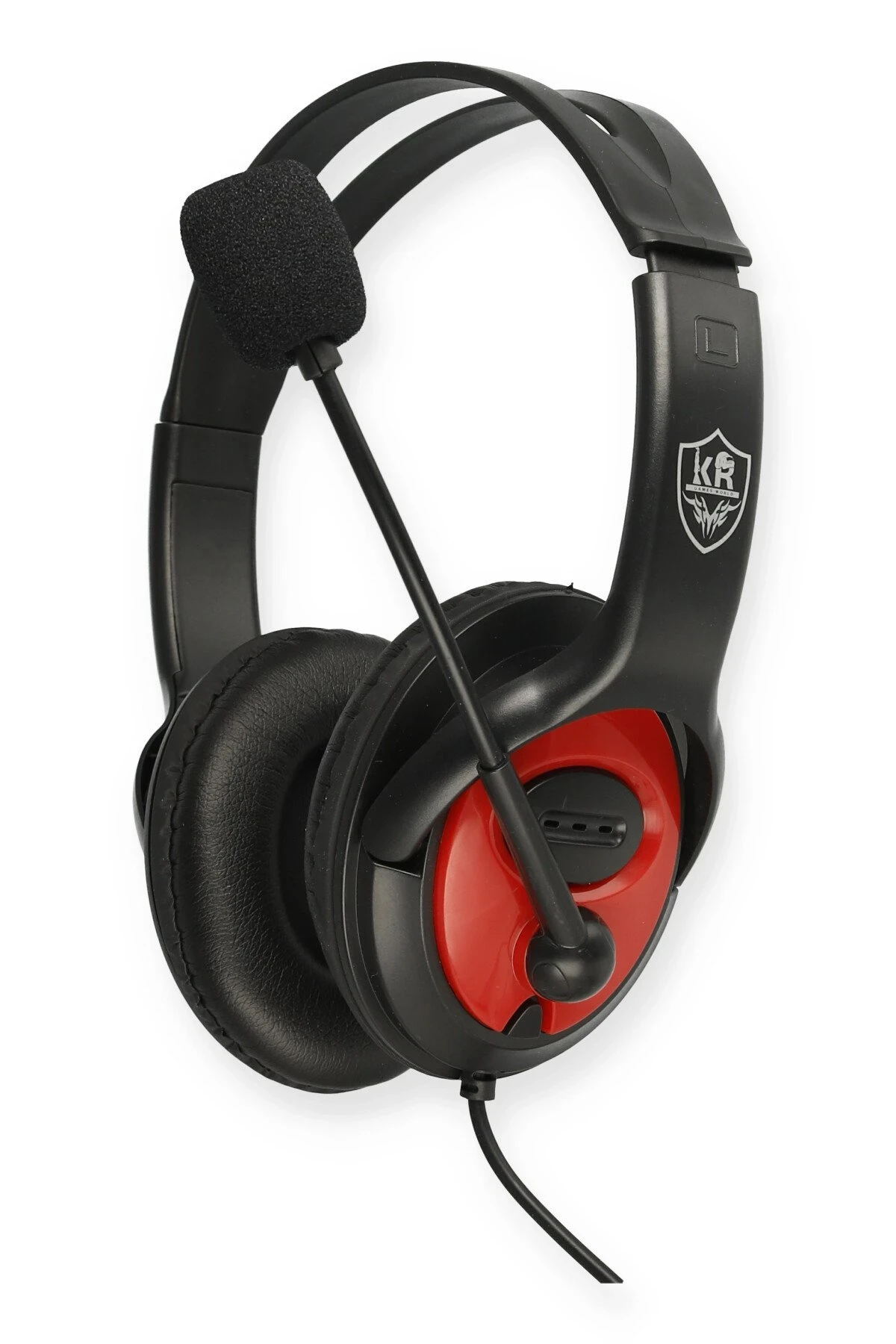 Karler Bass GM701 Kafa Üstü Oyuncu Kulaklık - Kırmızı — görsel 3
