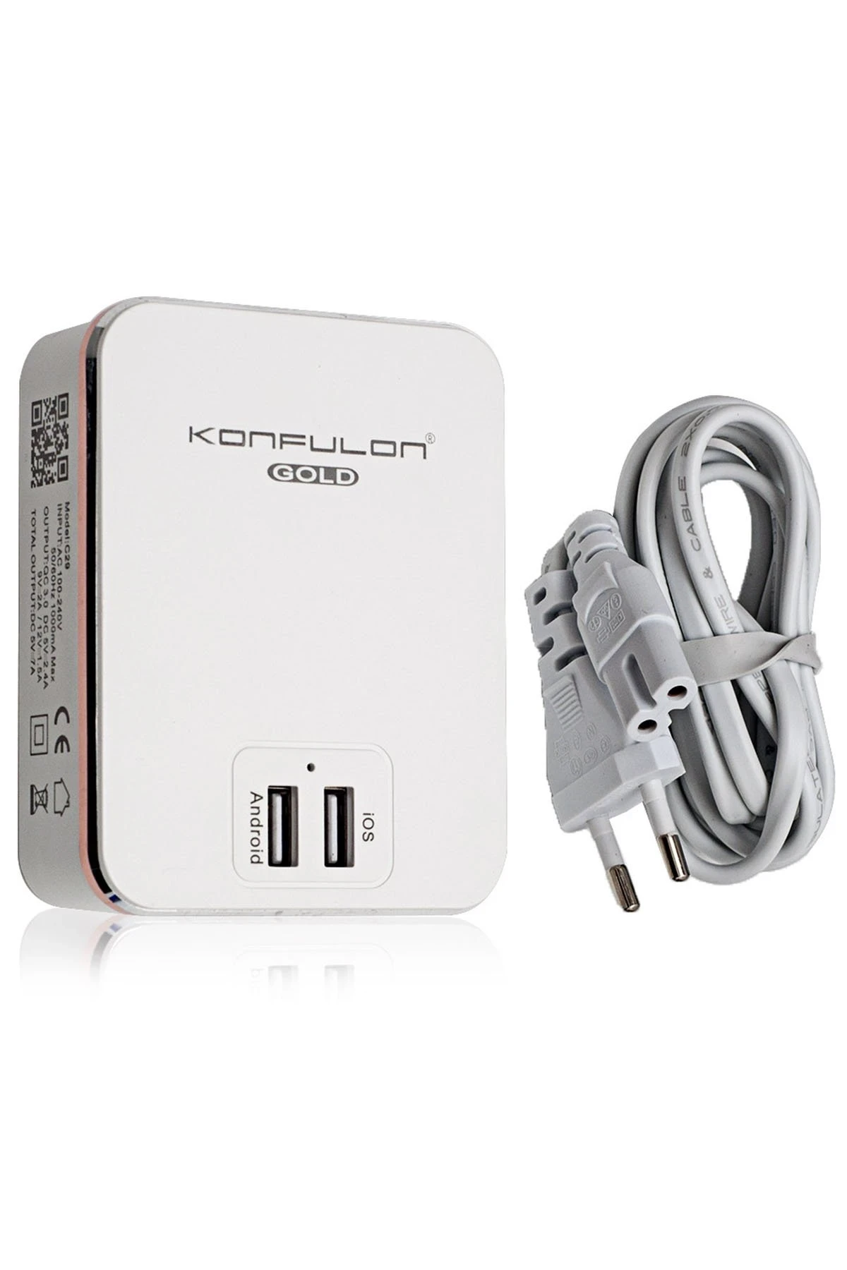 Konfulon C29 6 USB 3.0 Quick Masa Şarj Cihazı