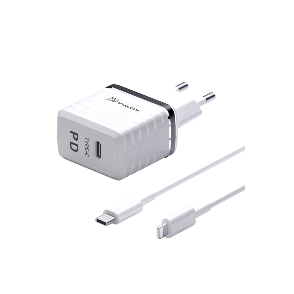 Konfulon C32D 20W PD Şarj Cihazı + DC13 1M 20W Type-C to Lightning Kablolu Şarj Cihazı iphone Uyumlu — görsel 12