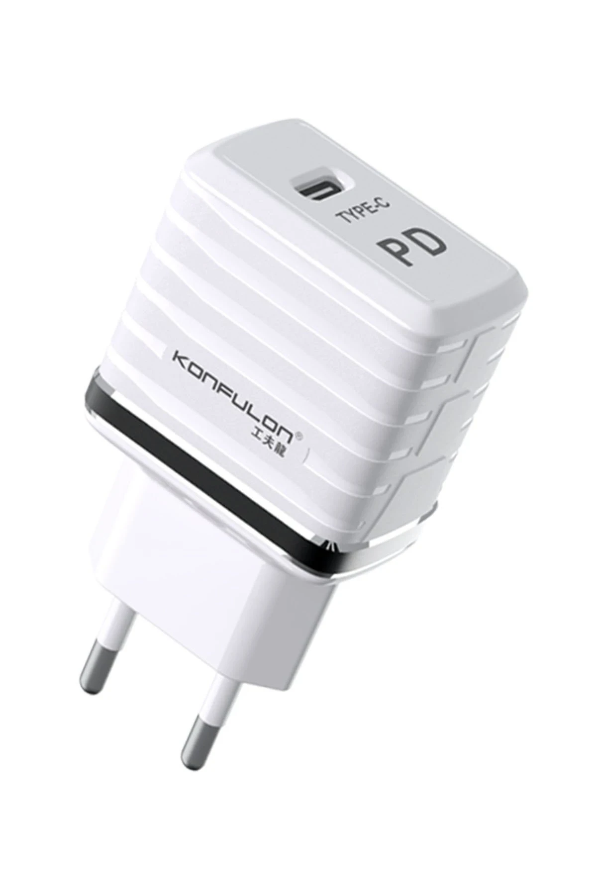 Konfulon C32D 20W PD Şarj Cihazı + DC13 1M 20W Type-C to Lightning Kablolu Şarj Cihazı iphone Uyumlu — görsel 4