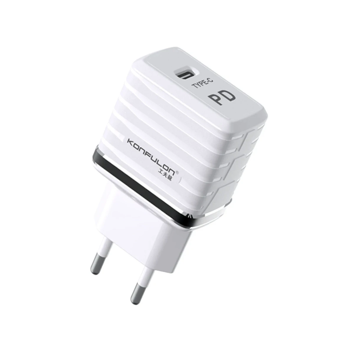 Konfulon C32D 20W PD Şarj Cihazı + DC15 1M 20W 5A Type-C to Type-C Kablolu Şarj Cihazı — görsel 9