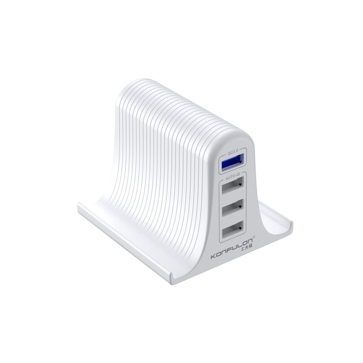 Konfulon C52Q 4 USB 3.0 Quick Standlı Seyahat Şarj Cihazı — görsel 12