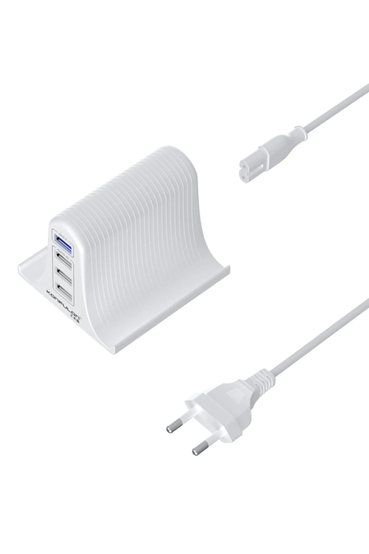Konfulon C52Q 4 USB 3.0 Quick Standlı Seyahat Şarj Cihazı — görsel 4