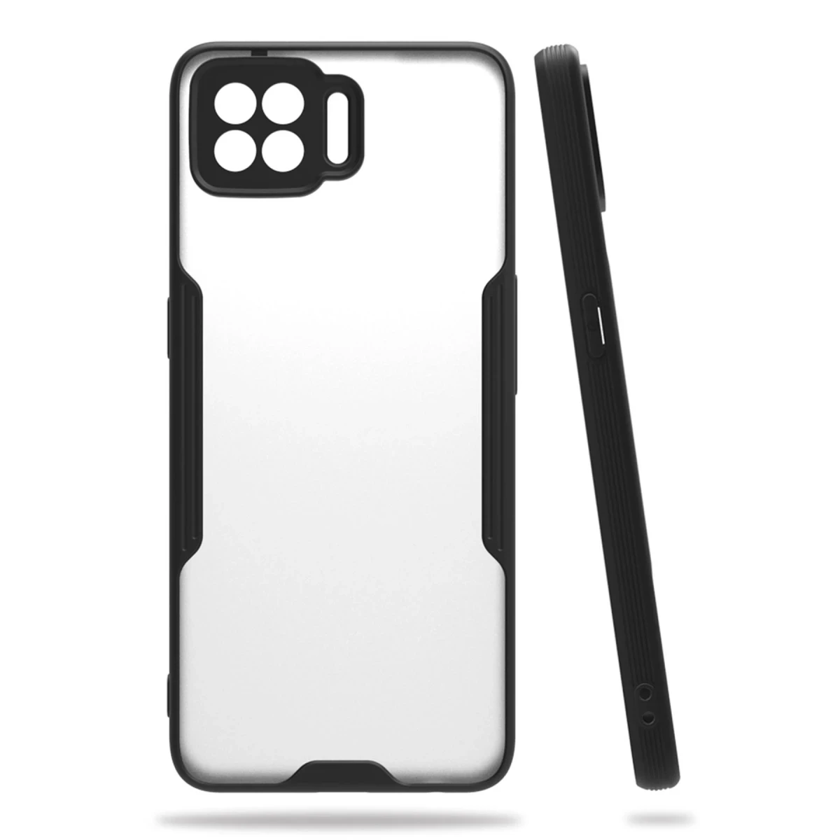 Newface Oppo A73 Kılıf Platin Silikon - Siyah — görsel 2
