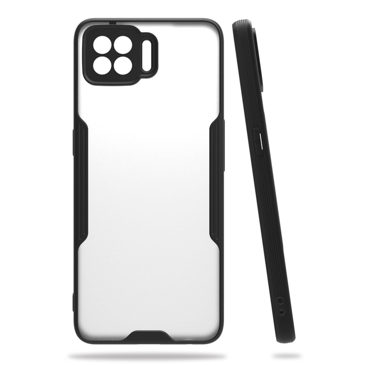Newface Oppo A73 Kılıf Platin Silikon - Siyah — görsel 3