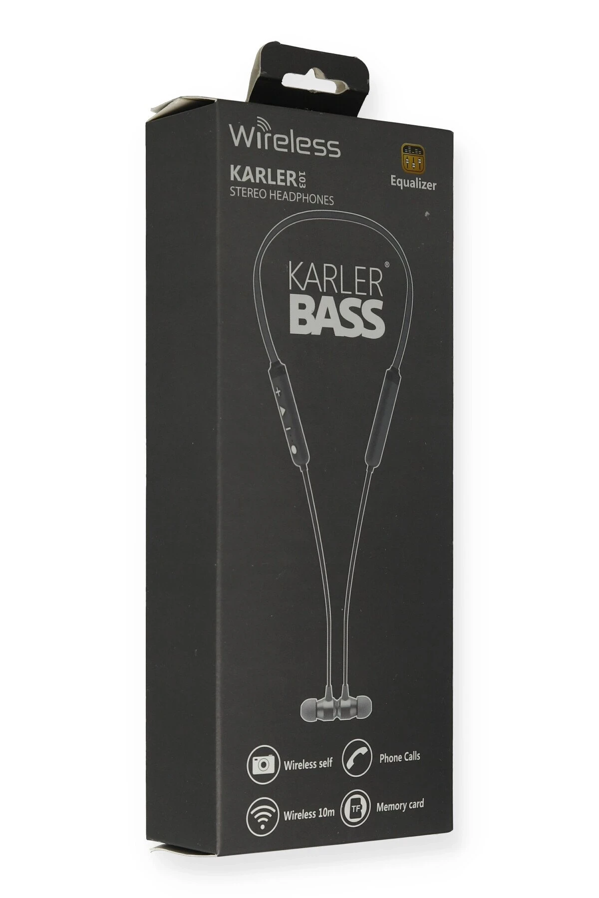 Karler Bass KR103 Kablosuz Kulaklık - Gri