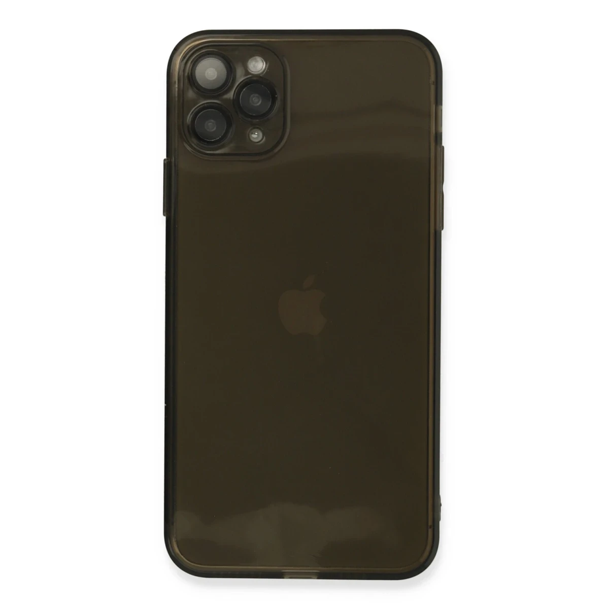 Newface Apple iPhone 11 Pro Max Kılıf Fly Lens Silikon - Siyah — görsel 4