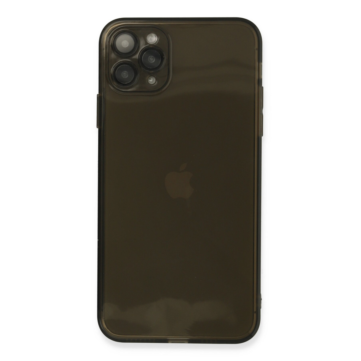 Newface Apple iPhone 11 Pro Max Kılıf Fly Lens Silikon - Siyah — görsel 7