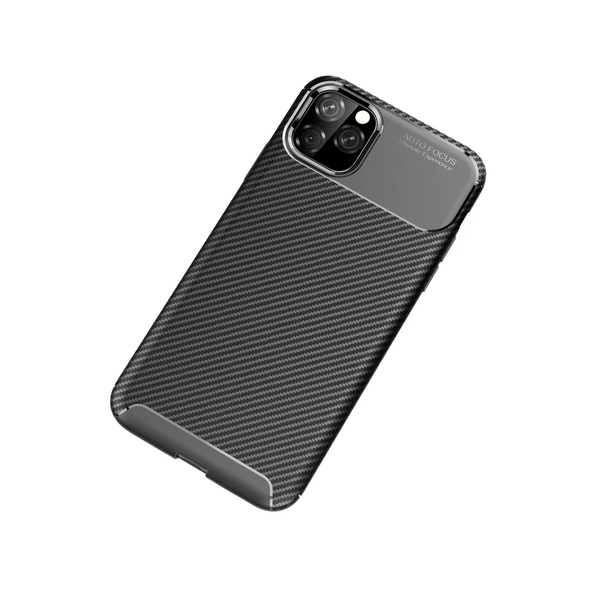Newface Apple iPhone 11 Pro Kılıf Auto Focus Karbon Kapak - Siyah — görsel 6